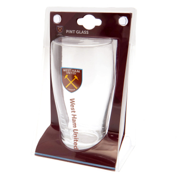 West Ham United sklenice Tulip Pint Glass