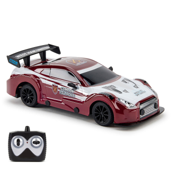 West Ham United auto na dálkové ovládání Radio Control Sportscar 1:24 Scale