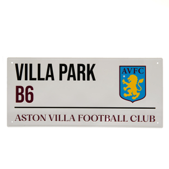 Aston Villa cedule na zeď Street Sign
