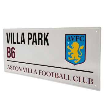 Aston Villa cedule na zeď Street Sign