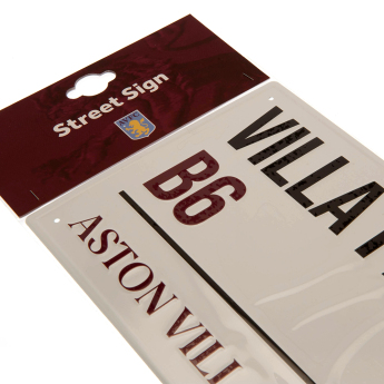 Aston Villa cedule na zeď Street Sign
