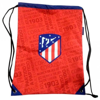 Atletico Madrid pytlík gym bag Crest red