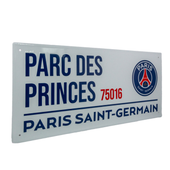 Paris Saint Germain cedule na zeď Street Sign