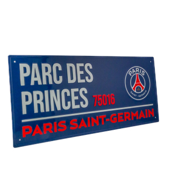 Paris Saint Germain cedule na zeď Street Sign NV