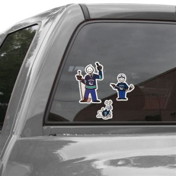 Vancouver Canucks samolepka Family Car