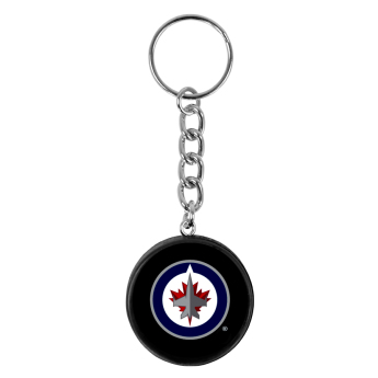 Winnipeg Jets přívěšek na klíče mini puck