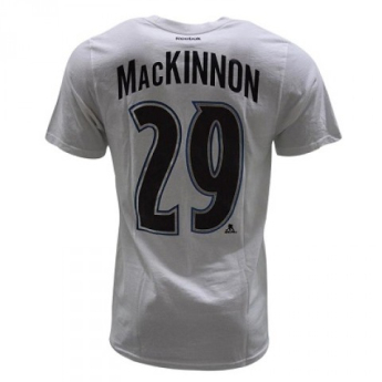 Colorado Avalanche pánské tričko Tee Flat Nathan MacKinnon