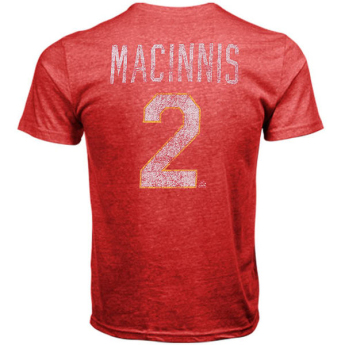 Calgary Flames pánské tričko red #2 Al MacInnis Legenda NHL