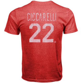 Detroit Red Wings pánské tričko red #22 Dino Ciccarelli Legenda NHL