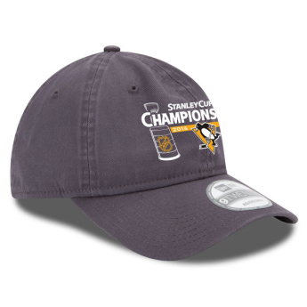Pittsburgh Penguins čepice baseballová kšiltovka 2016 Stanley Cup Champions 9TWENTY Charcoal