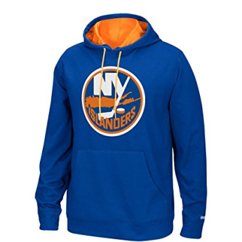 New York Islanders pánská mikina s kapucí blue Playbook Hood 2016