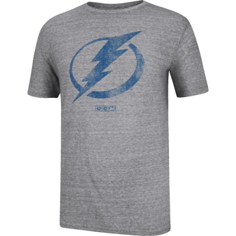 Tampa Bay Lightning pánské tričko CCM Bigger Logo grey