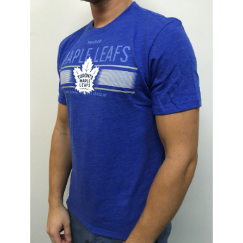 Toronto Maple Leafs pánské tričko Stripe Overlay blue