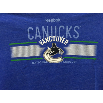 Vancouver Canucks pánské tričko Stripe Overlay blue