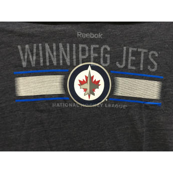 Winnipeg Jets pánské tričko Stripe Overlay navy