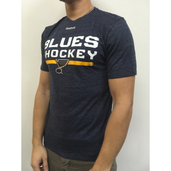 St. Louis Blues pánské tričko Locker Room 2016 navy