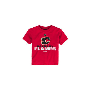 Calgary Flames dětské tričko NHL Clean Cut red