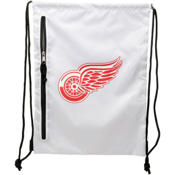 Detroit Red Wings pytlík gym bag white Chalk