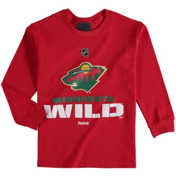 Minnesota Wild dětské tričko s dlouhým rukávem NHL Clean Cut