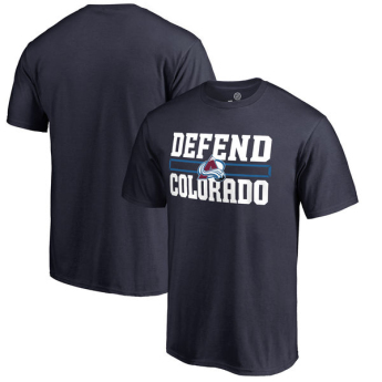 Colorado Avalanche pánské tričko black Hometown Defend
