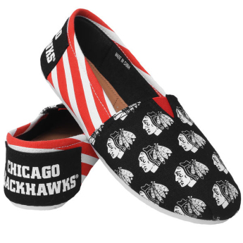 Chicago Blackhawks dámské plátěné boty with logos