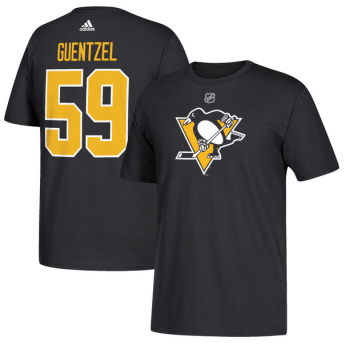 Pittsburgh Penguins pánské tričko black #59 Jake Guentzel