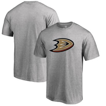 Anaheim Ducks pánské tričko grey Fanatics Branded Primary Logo