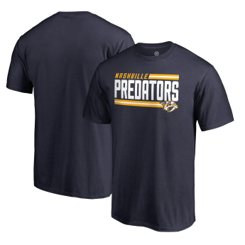 Nashville Predators pánské tričko grey Iconic Collection On Side Stripe