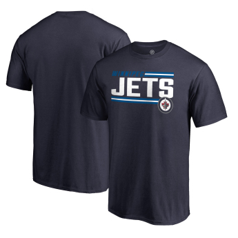 Winnipeg Jets pánské tričko Iconic Collection On Side Stripe