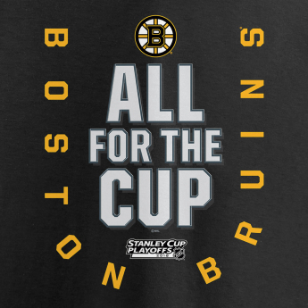 Boston Bruins pánské tričko 2018 Stanley Cup Playoffs Bound Behind The Net