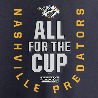 Nashville Predators pánská mikina black 2018 Stanley Cup Playoffs Bound Behind The Net