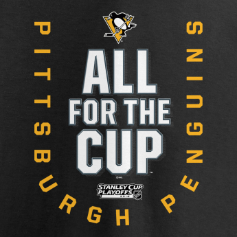 Pittsburgh Penguins pánská mikina black 2018 Stanley Cup Playoffs Bound Behind The Net