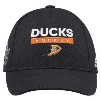 Anaheim Ducks čepice baseballová kšiltovka black 2018 Stanley Cup Playoffs Bound Sidepatch Flex