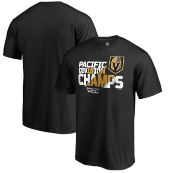 Vegas Golden Knights pánské tričko black 2018 Pacific Division Champions All-Time Save