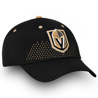 Vegas Golden Knights čepice baseballová kšiltovka black 2018 NHL Draft Flex