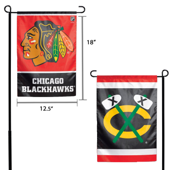 Chicago Blackhawks vlajka Garden Flag