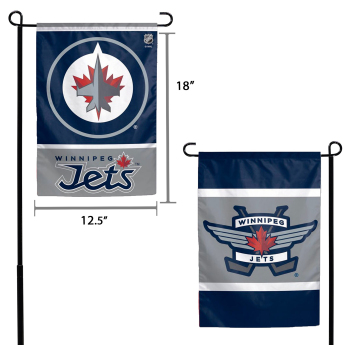 Winnipeg Jets vlajka Garden Flag