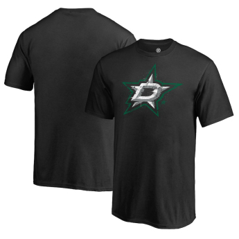 Dallas Stars dětské tričko black Splatter Logo
