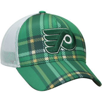 Philadelphia Flyers čepice baseballová kšiltovka Adidas St. Patrick´s Day Trucker