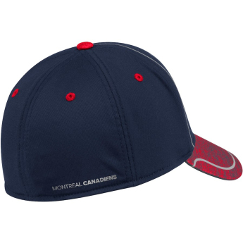 Montreal Canadiens čepice baseballová kšiltovka blue Adidas Alpha Flex