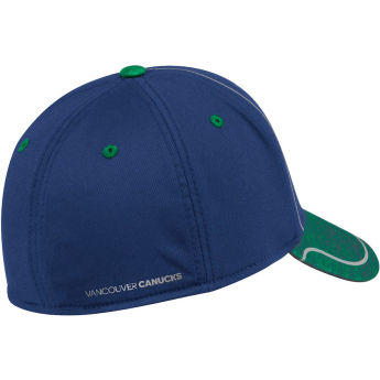 Vancouver Canucks čepice baseballová kšiltovka blue Adidas Alpha Flex