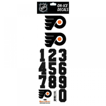 Philadelphia Flyers samolepky na helmu Decals