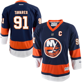 New York Islanders dětský hokejový dres blue #91 John Tavares Reebok Replica Home