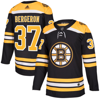 Boston Bruins hokejový dres #37 Patrice Bergeron adizero Home Authentic Player Pro