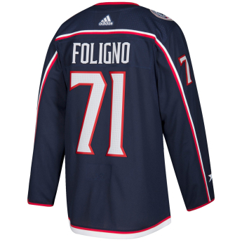 Columbus Blue Jackets hokejový dres #71 Nick Foligno adizero Home Authentic Player Pro