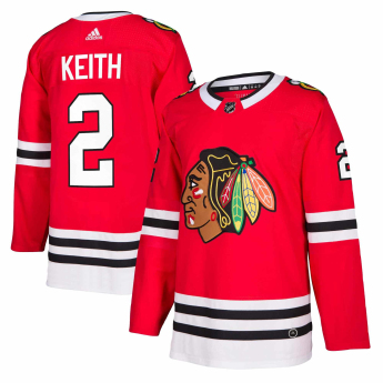 Chicago Blackhawks hokejový dres #2 Duncan Keith adizero Home Authentic Player Pro