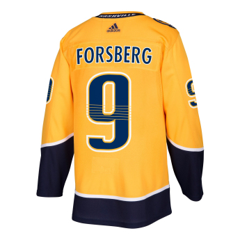 Nashville Predators hokejový dres #9 Filip Forsberg adizero Home Authentic Player Pro