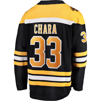 Boston Bruins hokejový dres black #33 Zdeno Chara Breakaway Alternate Jersey