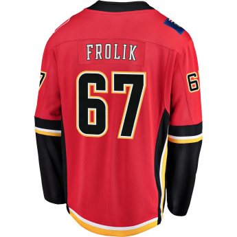 Calgary Flames hokejový dres #67 Michael Frolik Breakaway Alternate Jersey
