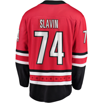 Carolina Hurricanes hokejový dres #74 Jaccob Slavin Breakaway Alternate Jersey